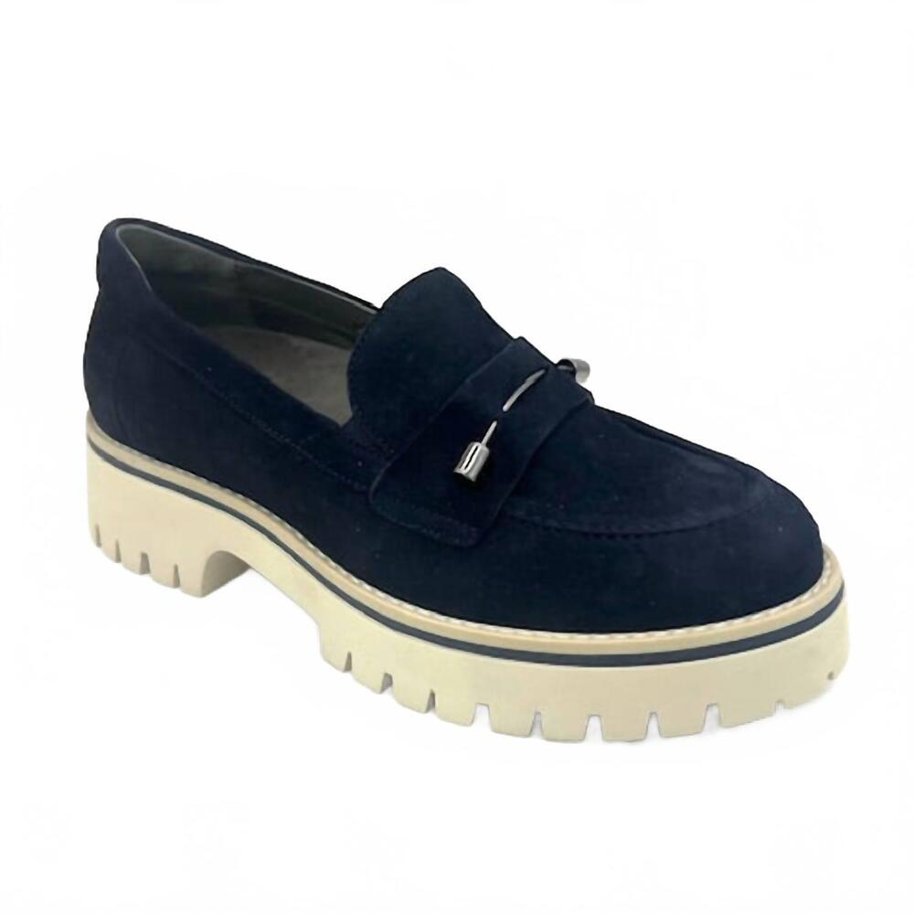 NEW SOFTWAVES women's slip on shoe in notte